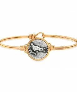 Inspirational Luca+Danni- Cardinal Bangle Bracelet
