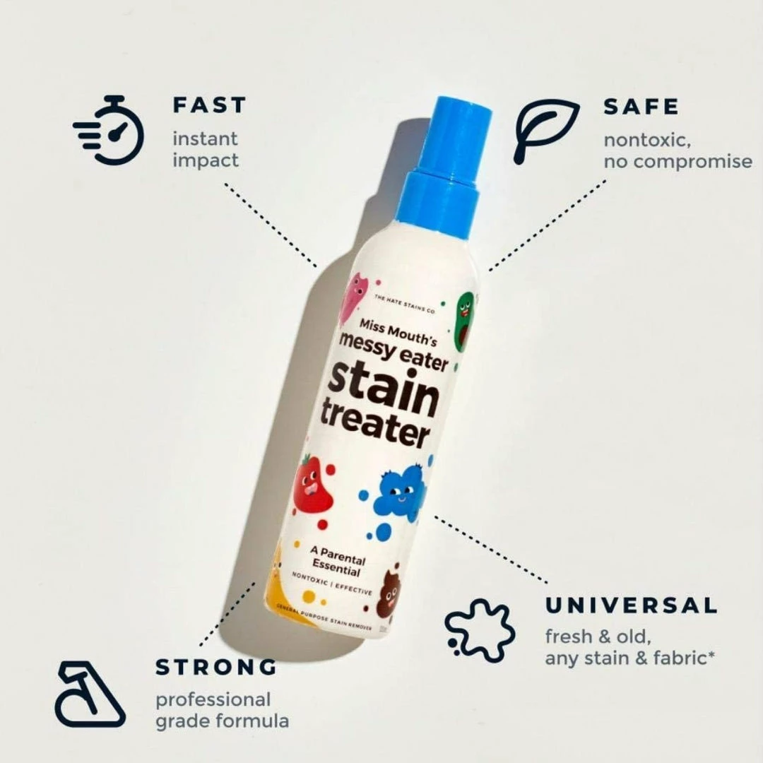 Top 10 ⭐ The Hate Stains Co. Miss Mouth’s Messy Eater Stain Treater Baby ❤️ 5 The Hate Stains Co. Miss Mouth’s Messy Eater Stain Treater Baby