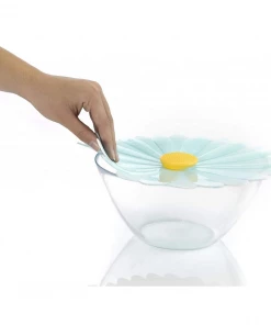 Kitchen & Home Charles Viancin - Daisy Lid - Aqua - Large (11")