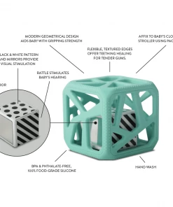 Malarkey Kids Baby Malarkey Kid-chew Cube Blue