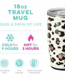 Swig Life- Travel Mug - Luxy Leopard Drinkware