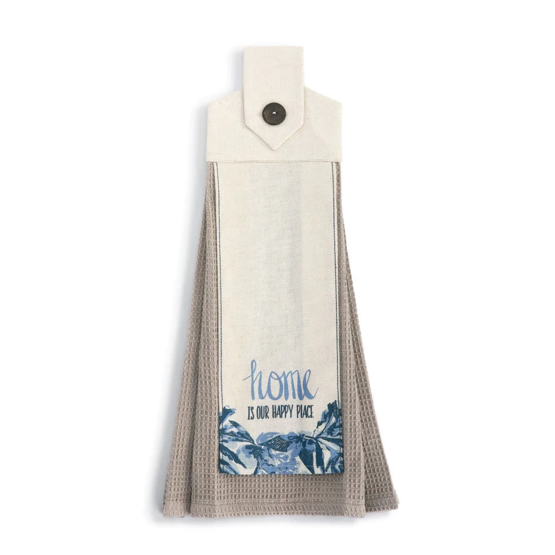 Coupon π― Demdaco - Button Loop Tea Towel - Home Happy Kitchen & Home 𧨠3 Demdaco - Button Loop Tea Towel - Home Happy Kitchen & Home