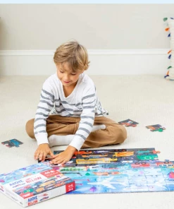 Crocodile Creek - Above + Below 48 Piece Things That Go Puzzle