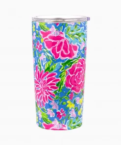 Lilly Pulitzer 20 Oz. Stainless Steel Tumbler - Bunny Business Drinkware