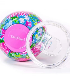 Lilly Pulitzer Stemless Tumbler - Blue Bunny Business