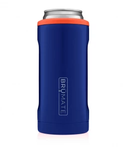 Brumate Slim Can Holder- Orange & Blue Drinkware
