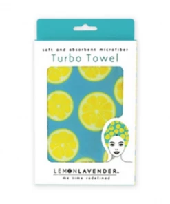 DM Merchandising Lemon Lavender Turbo Towel