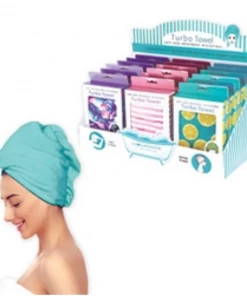 DM Merchandising Lemon Lavender Turbo Towel