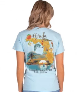 New Arrivals Simply Southern - States - FL - ICE - Short Sleeve