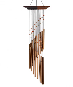 Garden Woodstock Chimes - Mystic Spiral - Amber