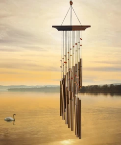 Garden Woodstock Chimes - Mystic Spiral - Amber