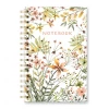 Studio Oh! - Medium Spiral Notebook - Wildflowers