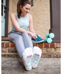 New Beginnings Designs New Beginnings - Standing On The Word Socks - I Can Do All Things Apparel & Accessories