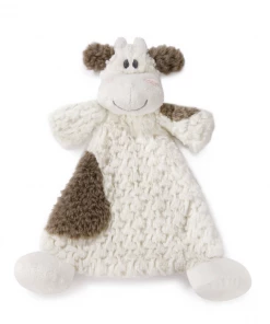 Demdaco Cozies Rattle Blanket - Moozer (Cow) Baby