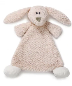 Baby Demdaco Cozies Rattle Blanket - Belina Rabbit