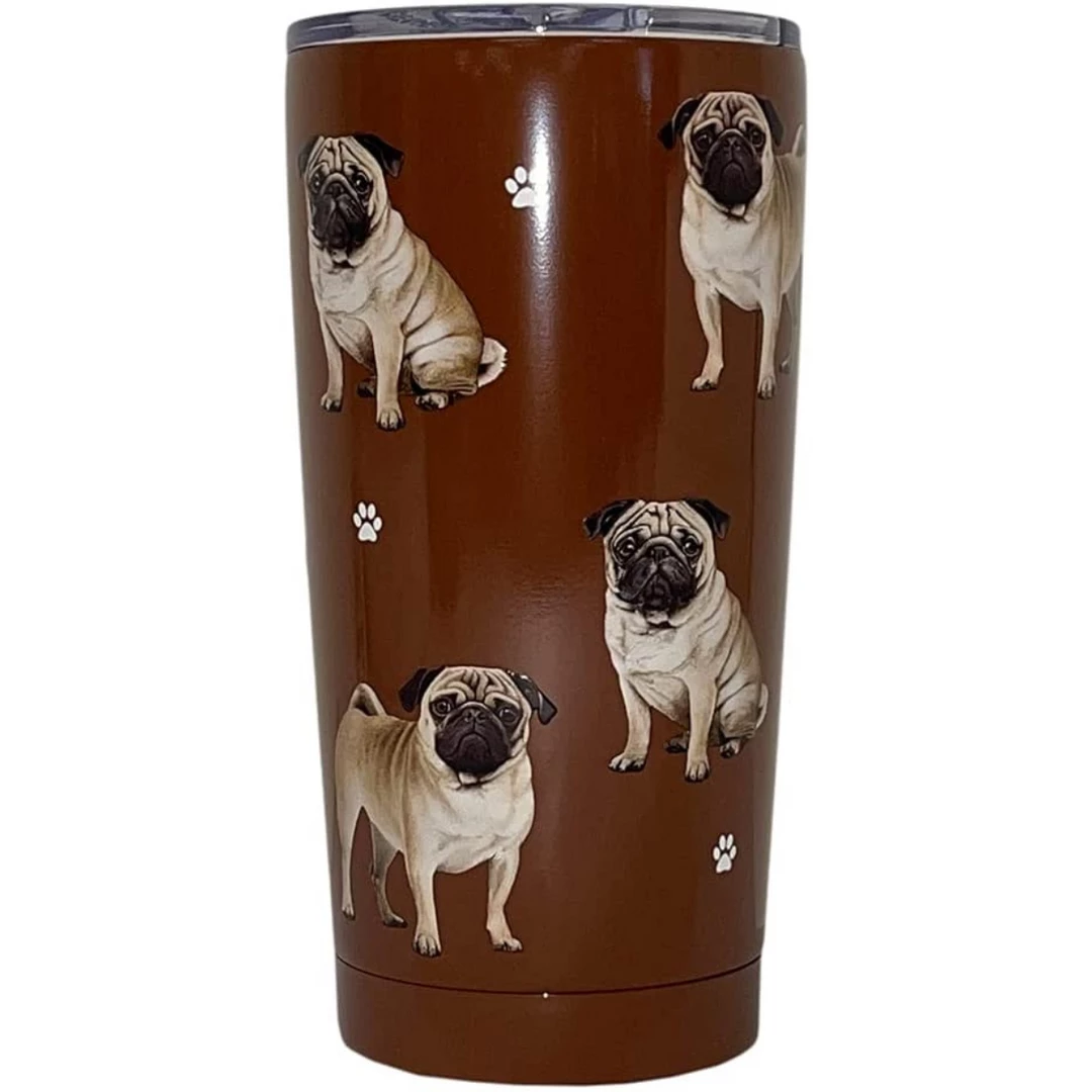 Wholesale ๐คฉ Serengeti ๐ฆฎ Dog Tumbler - Pug Drinkware ๐ 3 Serengeti Dog Tumbler - Pug Drinkware