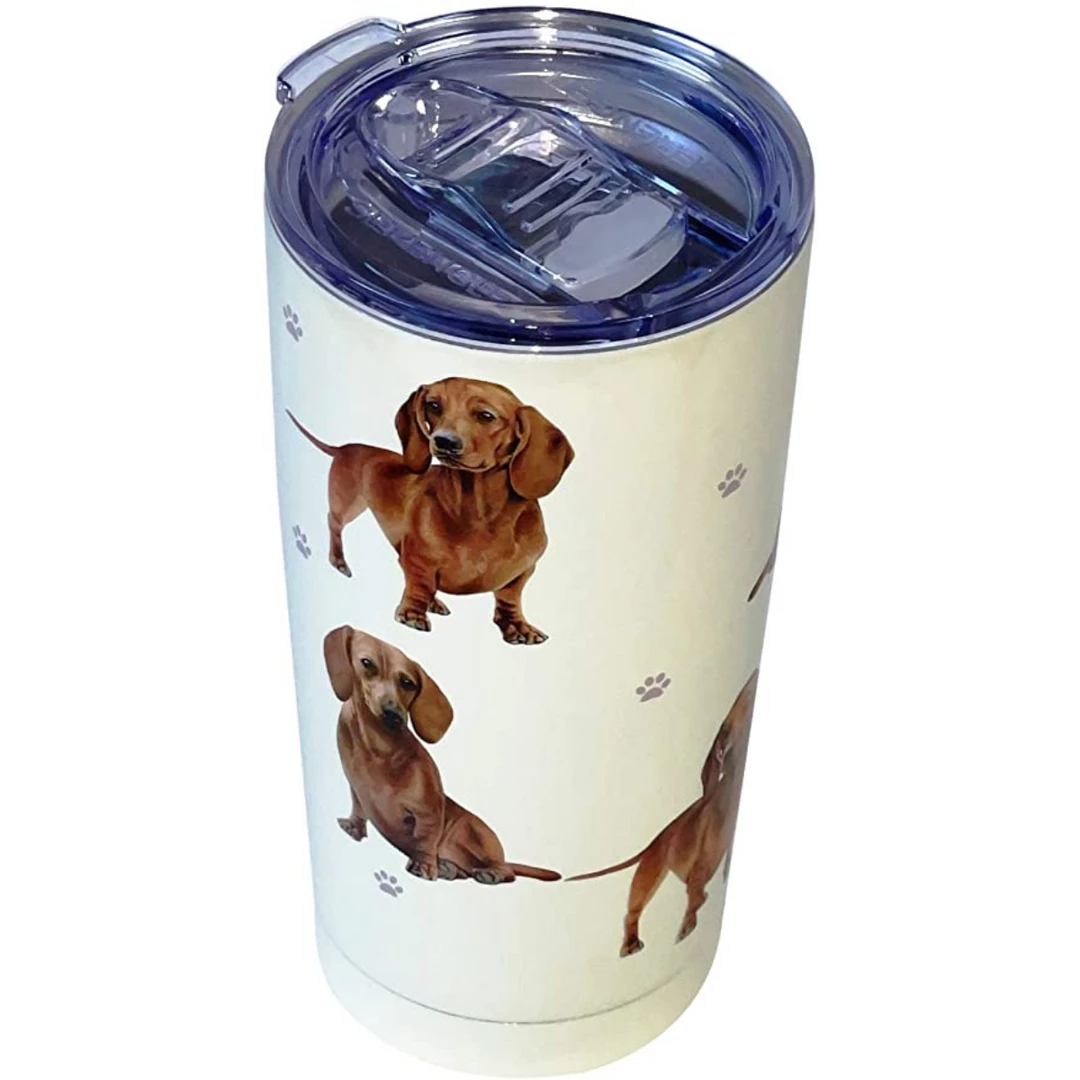 Hot Sale ๐งจ Serengeti ๐ Dog Tumbler - Red Dachshund ๐ 4 Serengeti Dog Tumbler - Red Dachshund