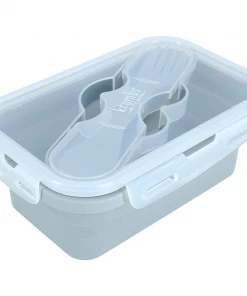 Kitchen & Home Krumbs Kitchen - Silicone Lunch Container - Grey