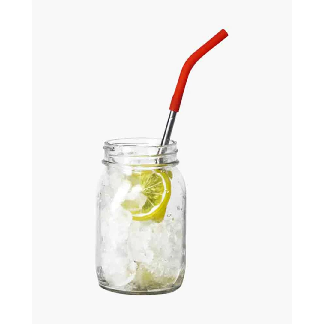 New ๐ Krumbs Reusable Stainless Steel And Silicone Straws Drinkware โจ 4 Krumbs Reusable Stainless Steel And Silicone Straws Drinkware