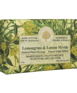 Wavertree & London Lemongrass & Lemon Myrtle Bar Soap