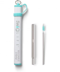 SwigLife Drinkware Swig Life Telescopic Stainless Steel Straw Set