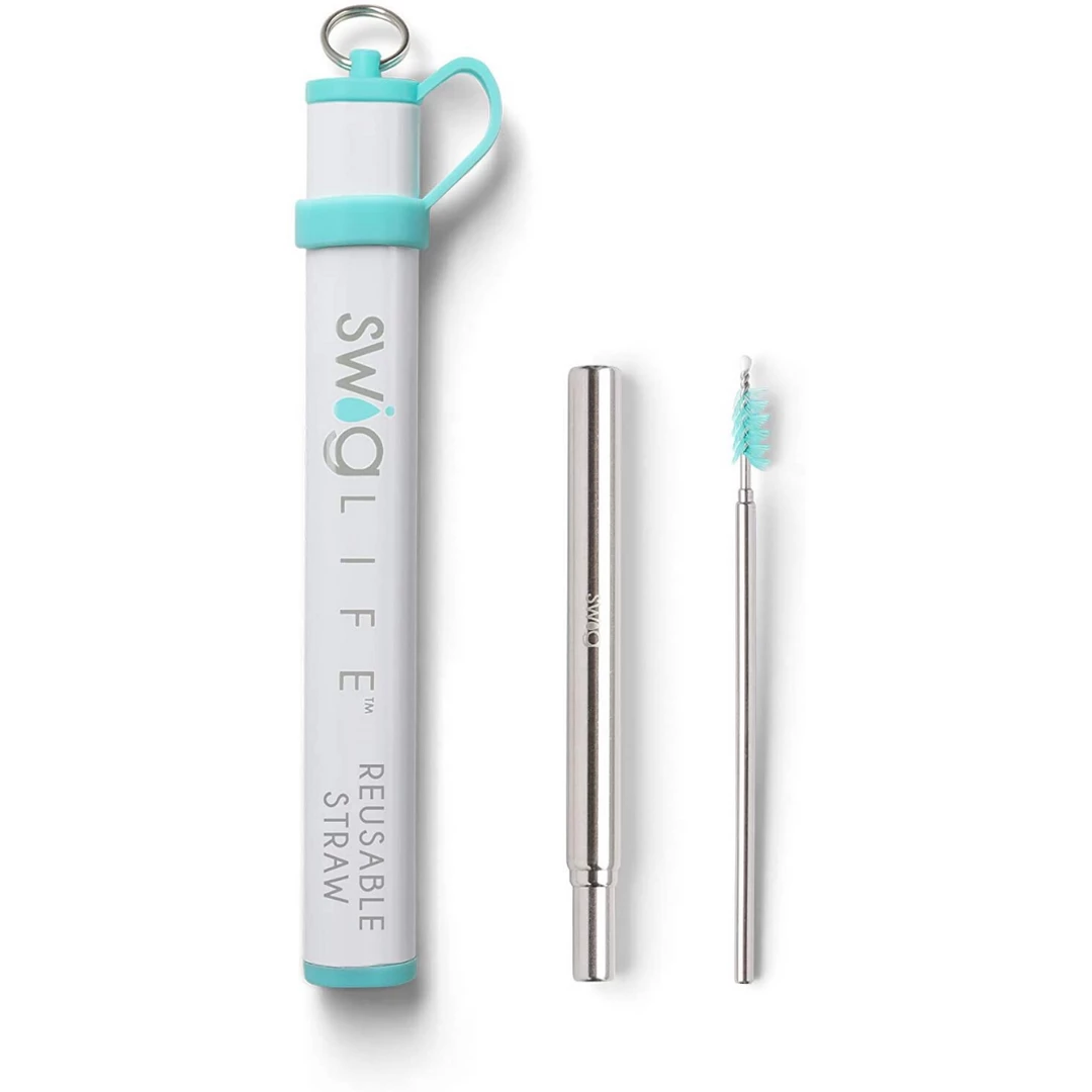 Cheap ๐ SwigLife Drinkware Swig Life Telescopic Stainless Steel Straw Set ๐ 4 SwigLife Drinkware Swig Life Telescopic Stainless Steel Straw Set