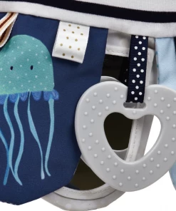 Buy ๐คฉ Demdaco - Mommy & Me Activity Scarf - Blue & White ๐ 9 Demdaco - Mommy & Me Activity Scarf - Blue & White