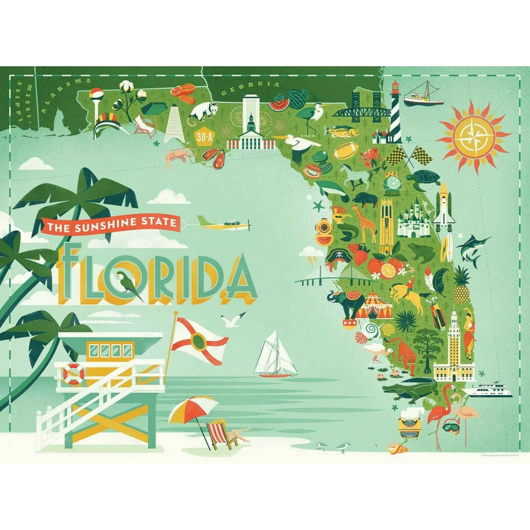 Brand new β True South Florida Puzzle Gifts π― 4 True South Florida Puzzle Gifts