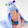 Zoocchini Hooded Baby Towel- Hippo