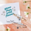 Luca+Danni- Daisy Bangle Bracelet Inspirational
