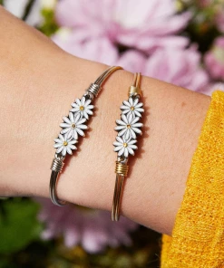 Luca+Danni- Daisy Bangle Bracelet Inspirational