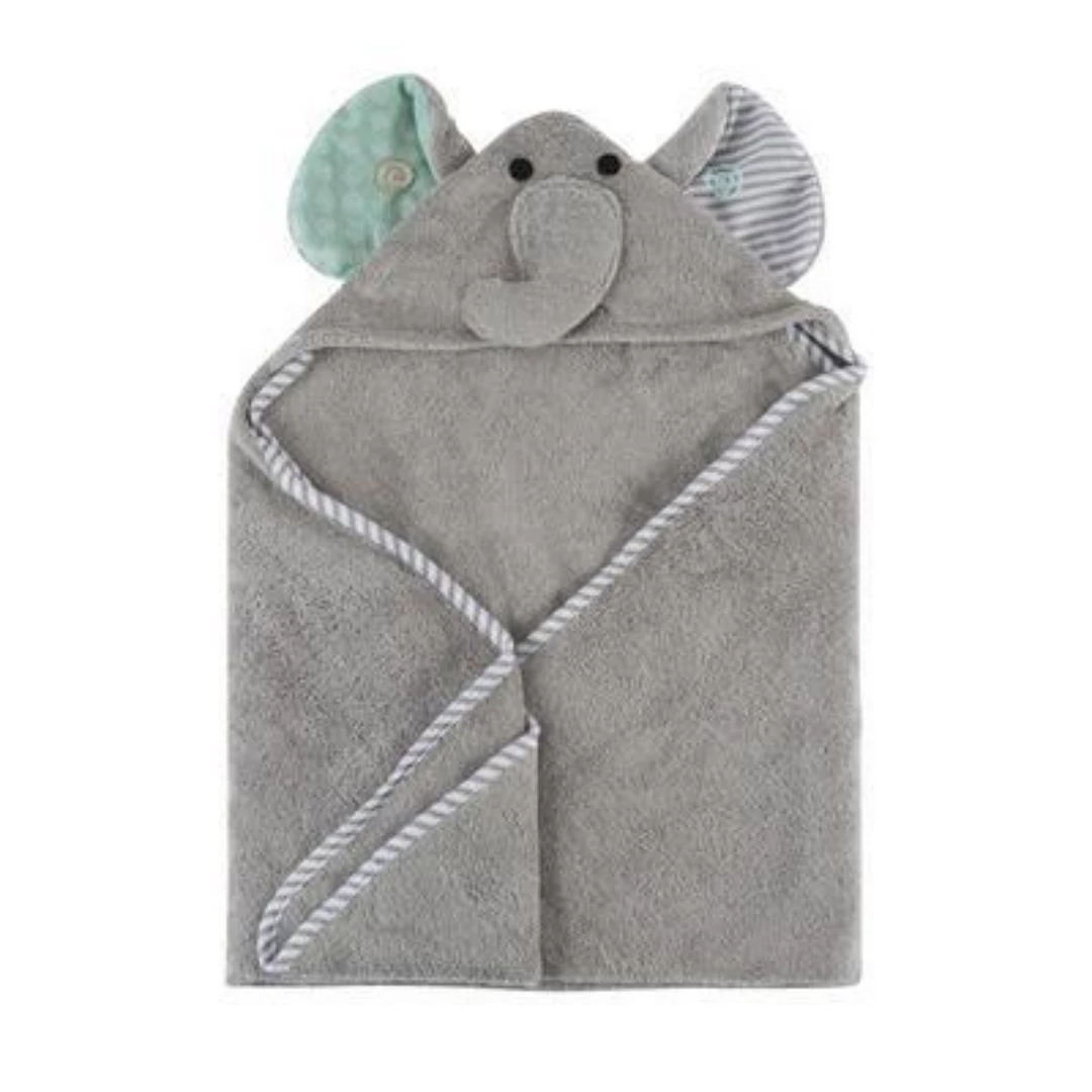 New π Zoocchini Hooded Baby Towel- Elephant π 4 Zoocchini Hooded Baby Towel- Elephant