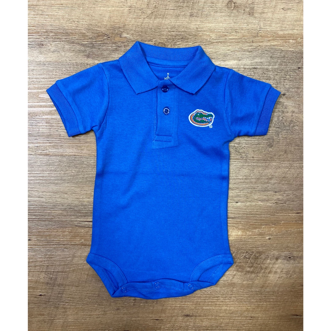 Discount ๐ฅฐ Creative Knitwear Polo Bodysuit - UF Gators ๐ 3 Creative Knitwear Polo Bodysuit - UF Gators