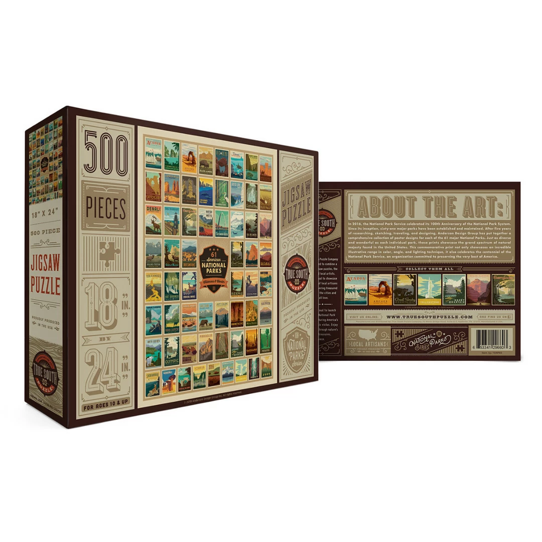 Best Pirce π True South National Parks Puzzle π 3 True South National Parks Puzzle