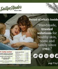 Sallye Ander Baby No-Bite-Me Natural Bug Repellent & Anti Itch Cream