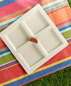 Nora Fleming- Melamine Sectional Server