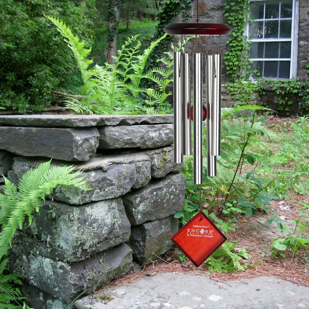 Outlet π Woodstock Chimes Of Mars- Silver Garden β 4 Woodstock Chimes Of Mars- Silver Garden