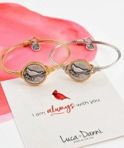 Inspirational Luca+Danni- Cardinal Bangle Bracelet