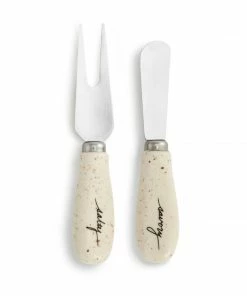 Demdaco Fork And Spreader Set- Savory